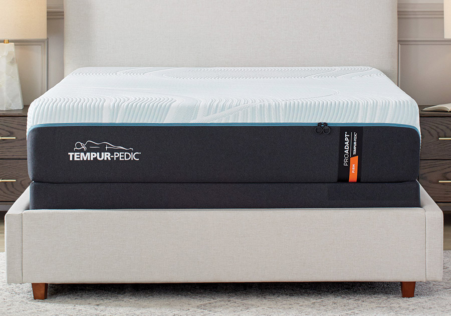 TEMPUR-Adapt mattress set in a bedroom